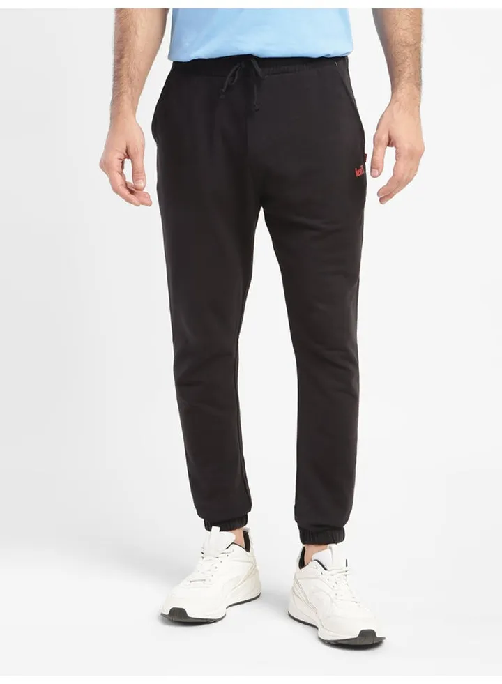 Men's Black Regular Joggers