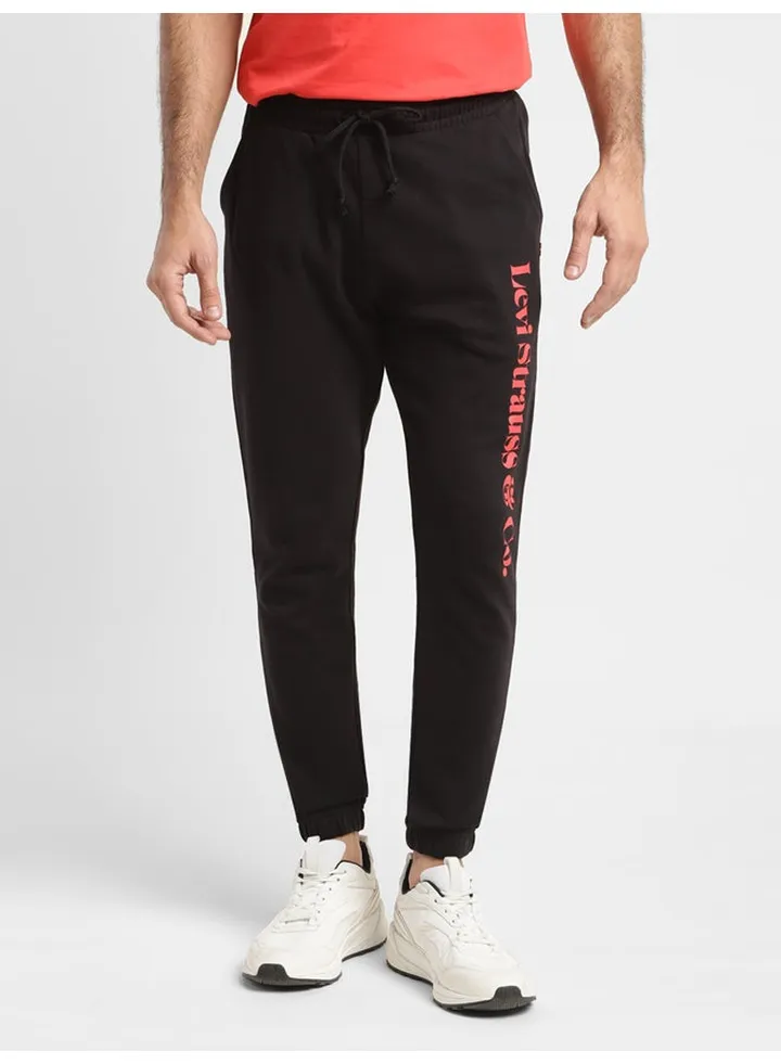 Men's Black Regular Joggers