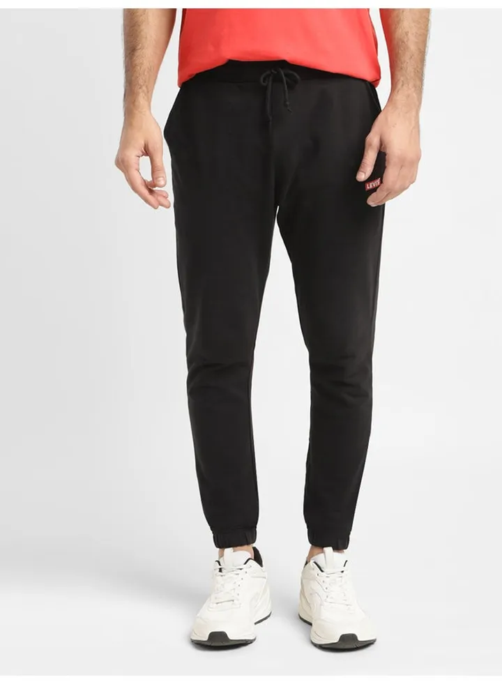 Men's Black Regular Joggers