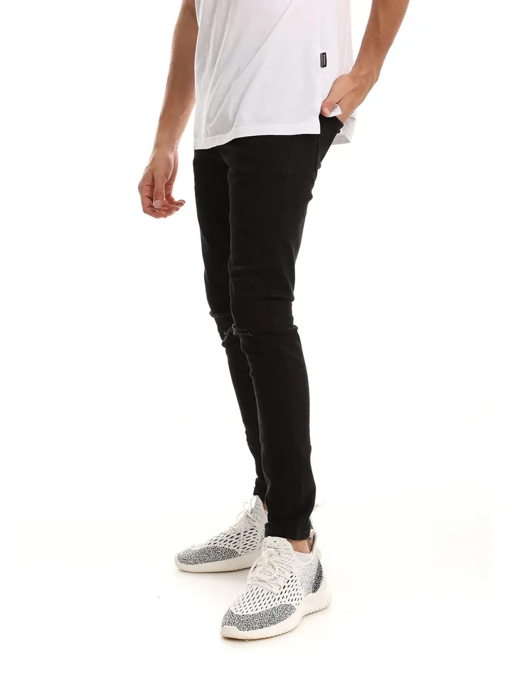 Pants Jeans 6414 For Men - Black