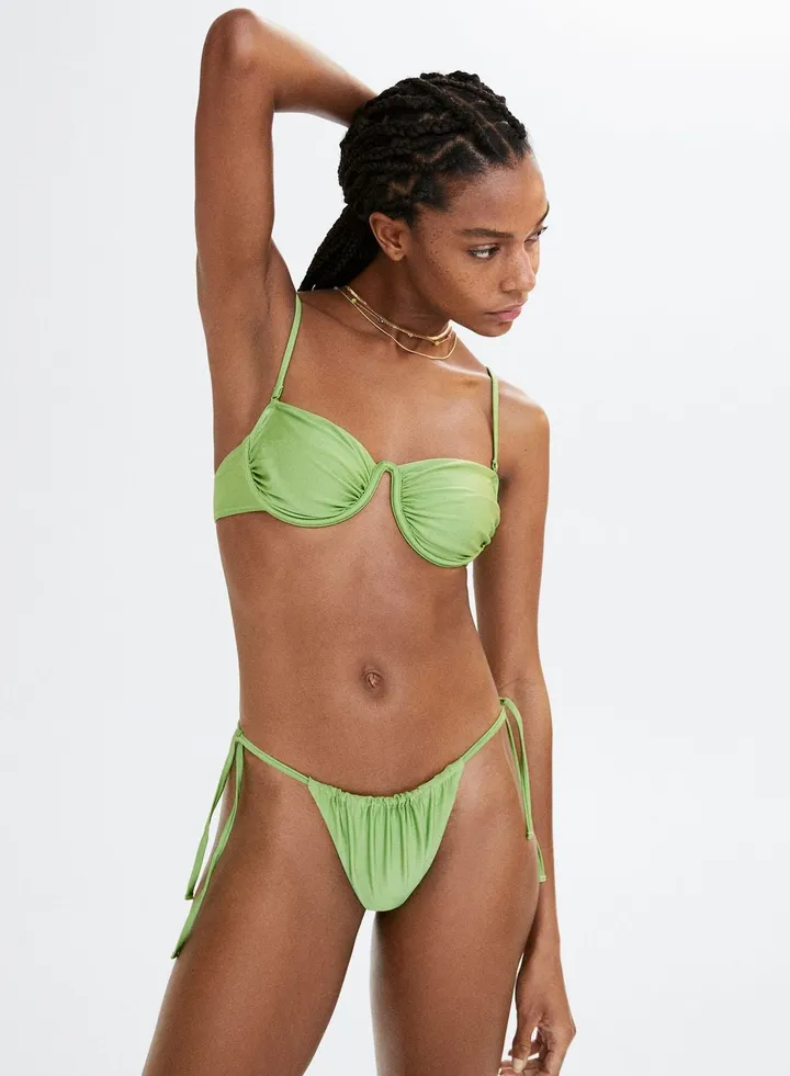 Sweetheart Neck Bikini Top