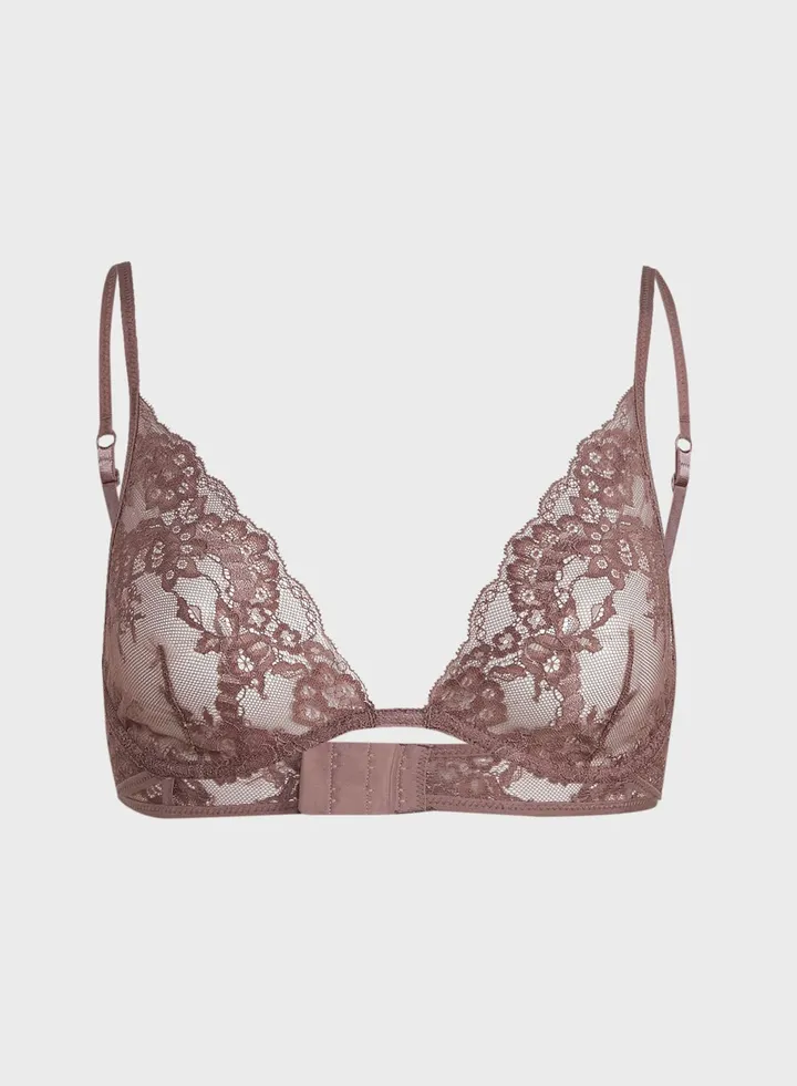 Lace Detail Bikini Top