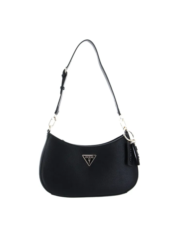 Top zip shoulder bag