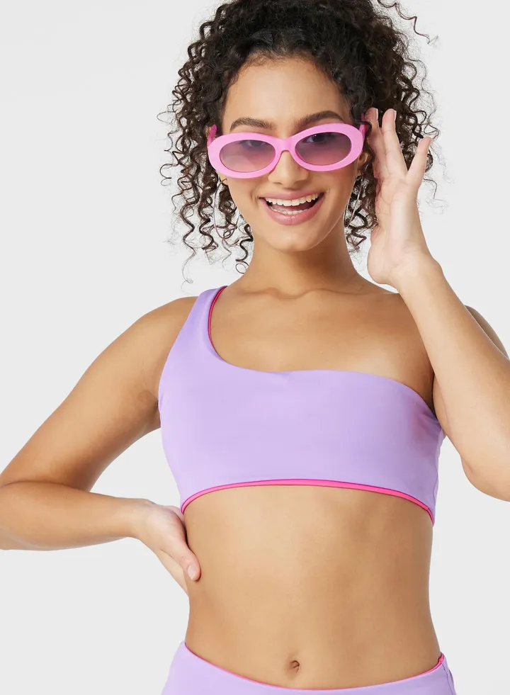 One Shoulder Bikini Top