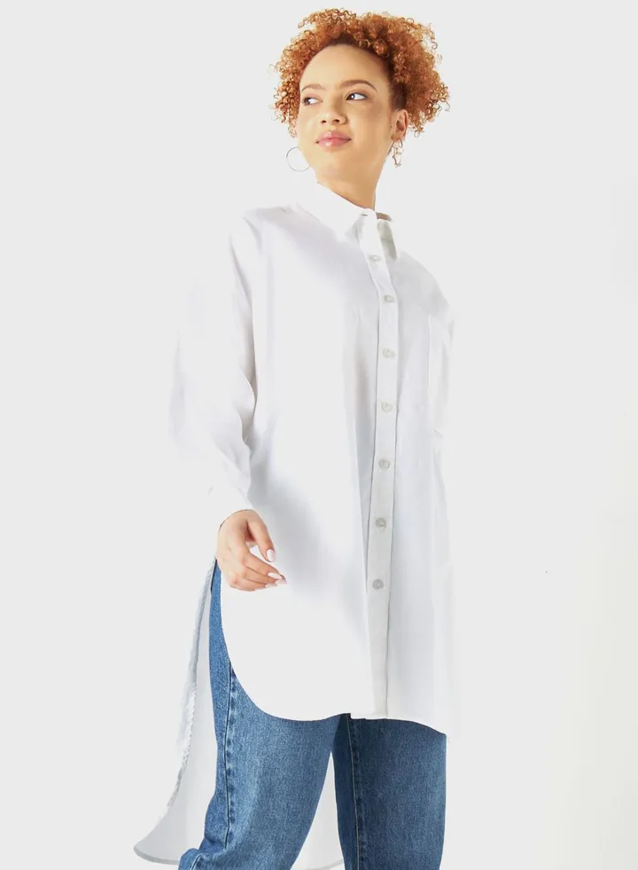 Striped Denim Shirt