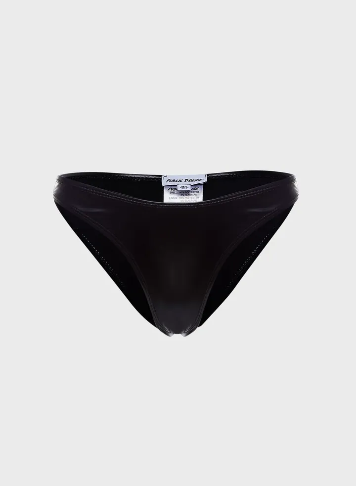 Vinyl Bikini Bottoms