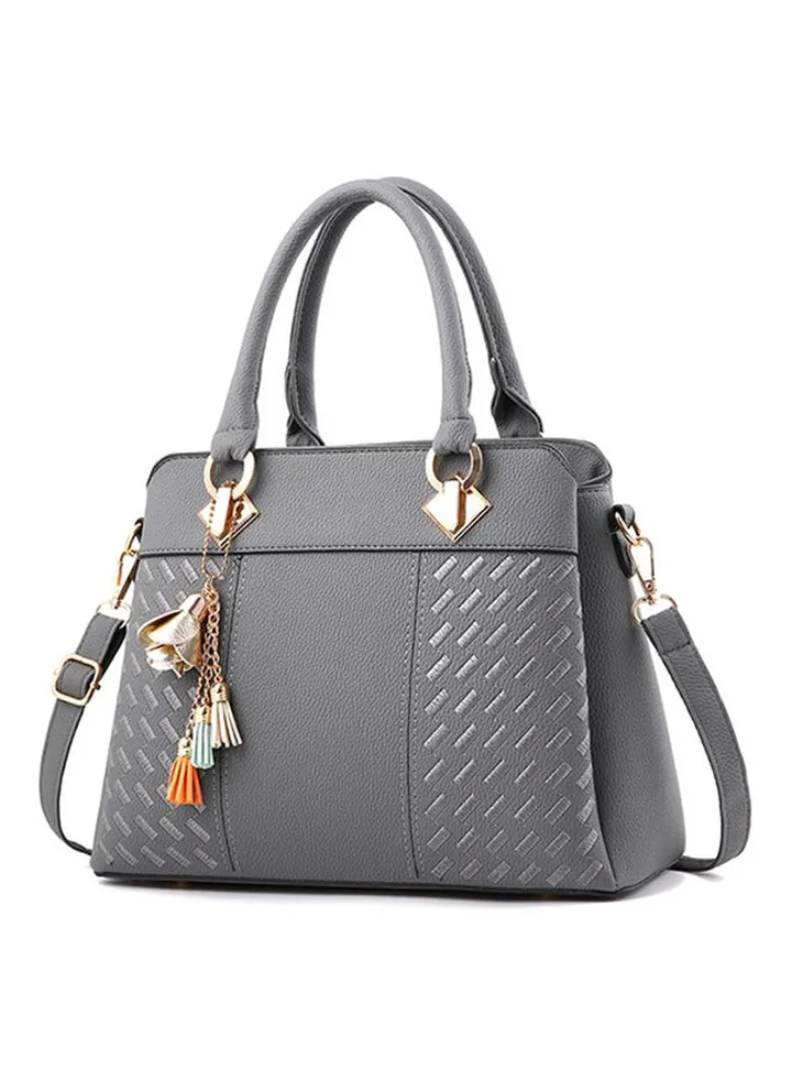Adjustable Shoulder Bag Grey