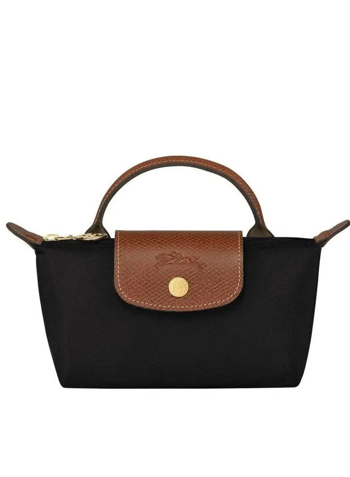 Women's Mini Makeup Bag, Handbag, Shoulder Bag Black Classic