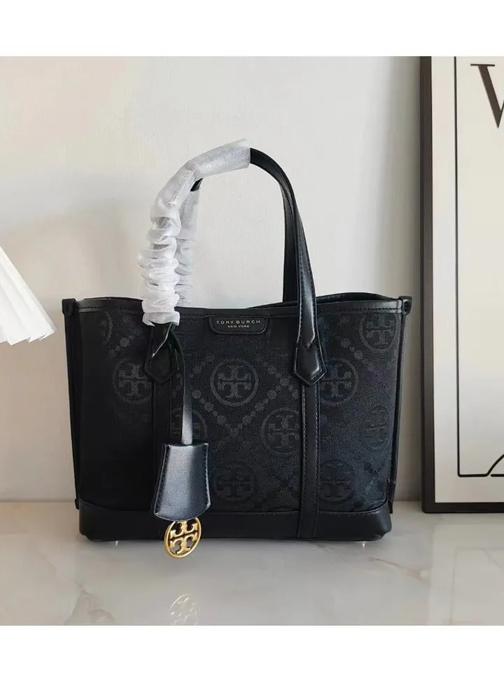 Tory Burch Classic Jacquard Shoulder Bag 21*19.5*12cm