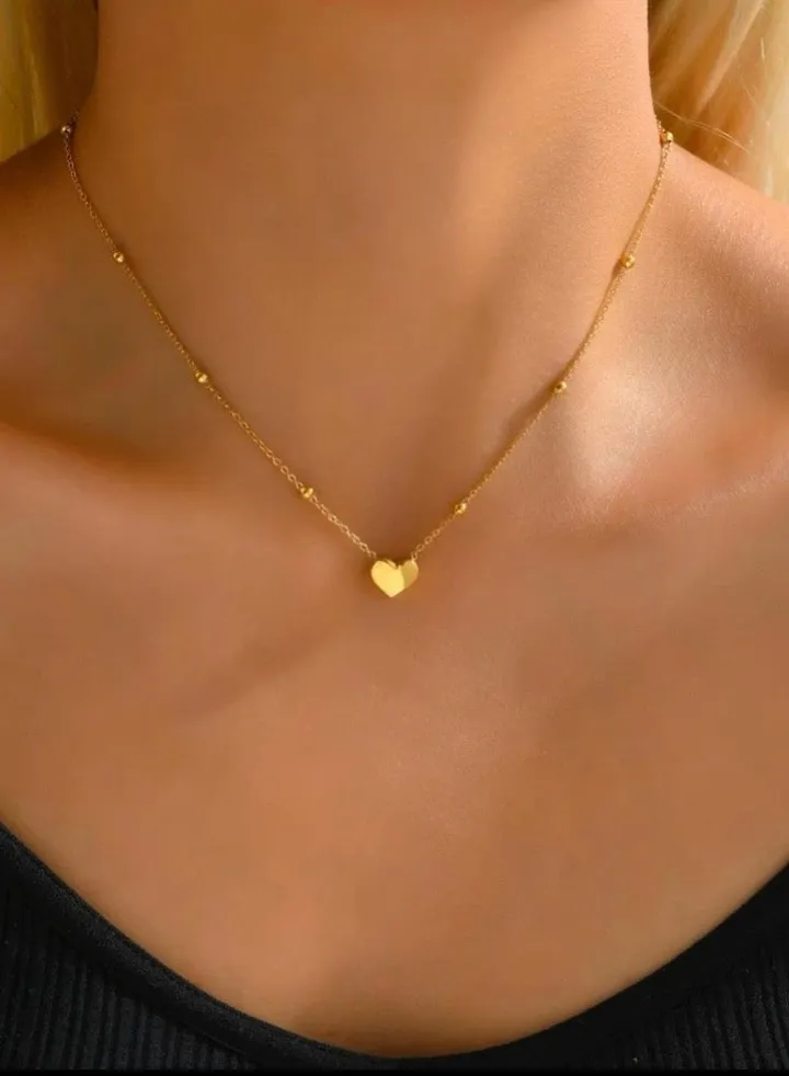 18k Gold Plated Stainless Steel Necklace