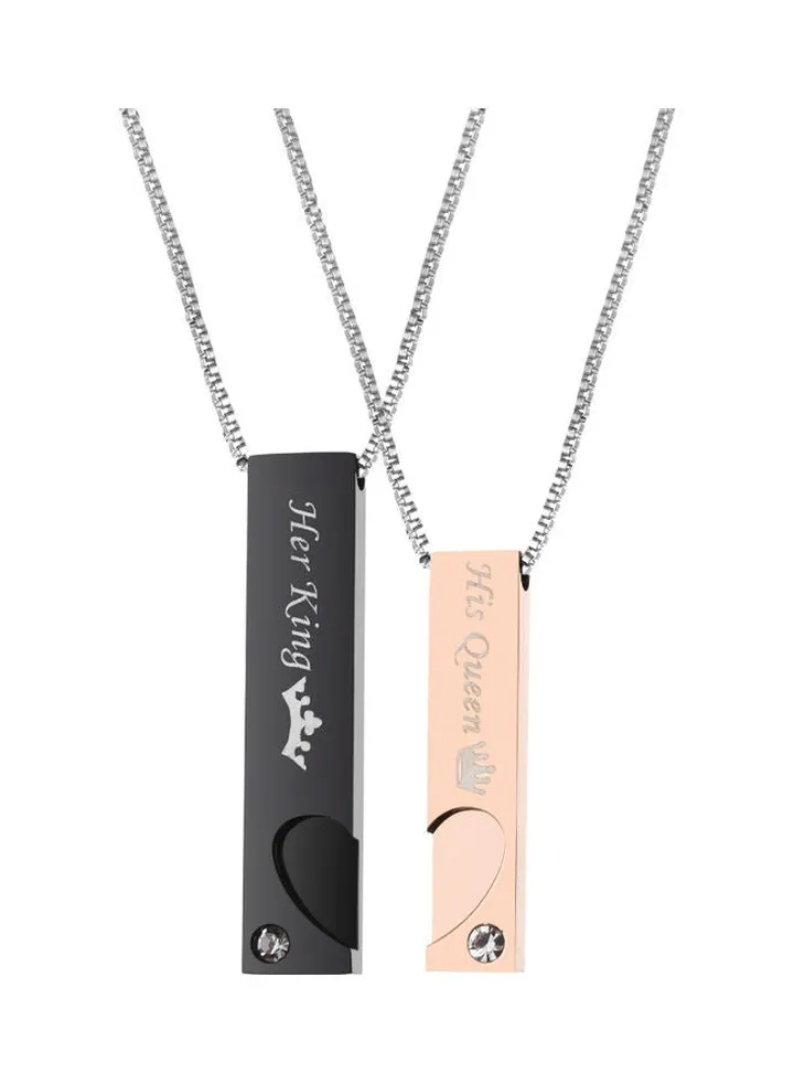 Couple Pendant Necklace