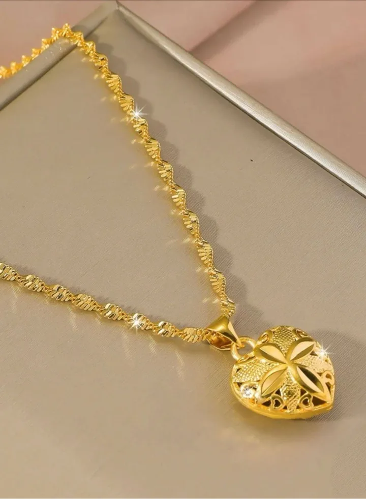 18k Gold Plated Necklace For Women
