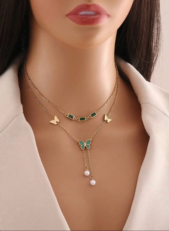 Elegant 18k Gold Plated Necklace For Women