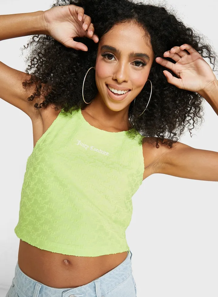 Logo Knitted Tank Top