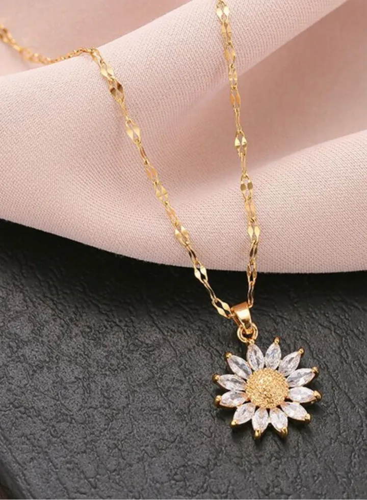 Elegant Gold Plated Necklace For Women