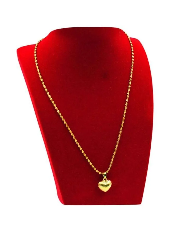18 Karat Gold Plated Pendant Necklace
