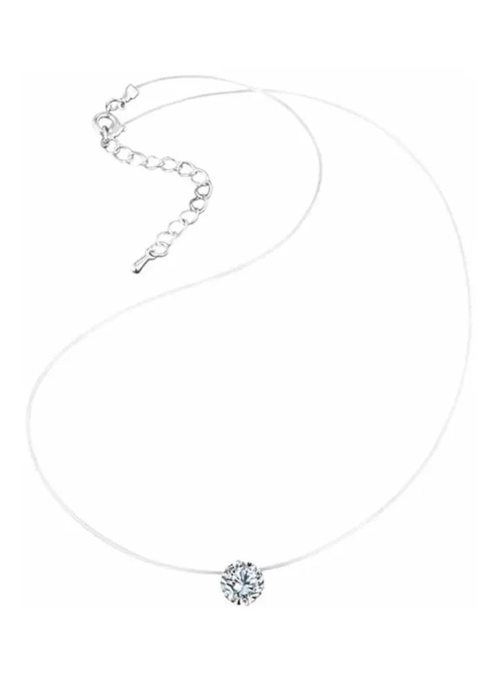 Shinning Choker Necklace With Zircon