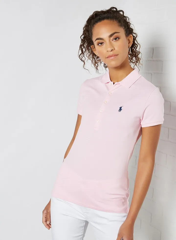 Jersey Polo Country Club Pink