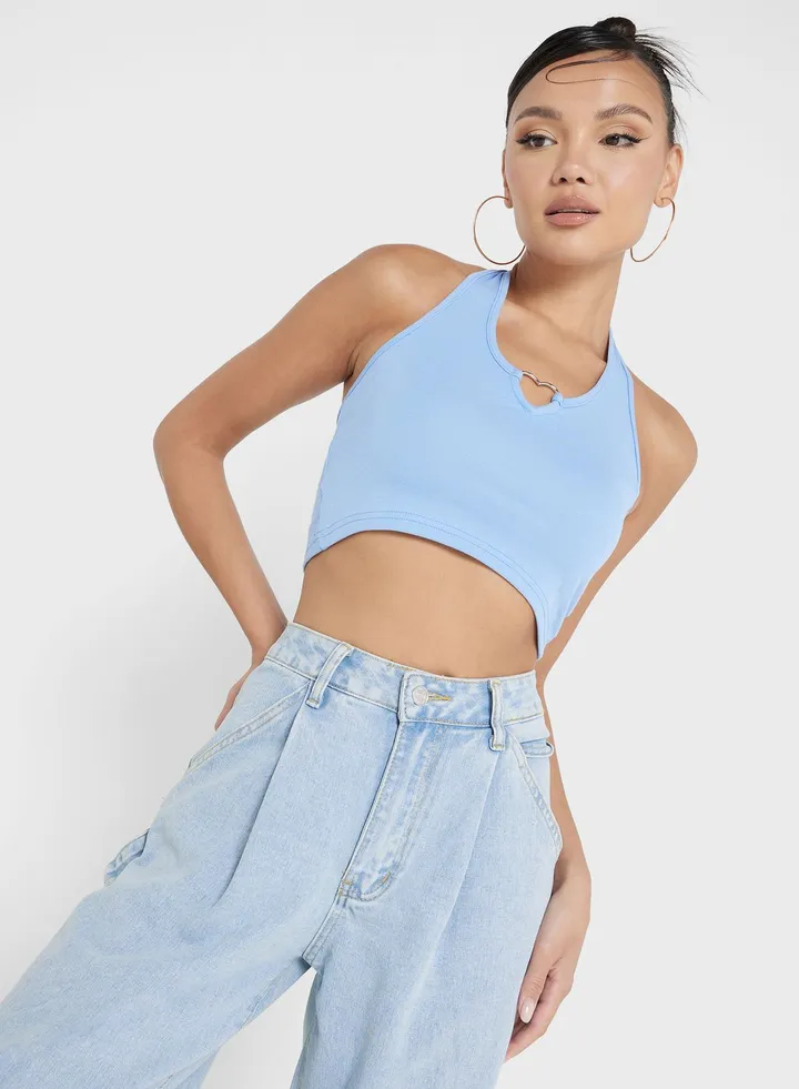 Heart Cut Out Top