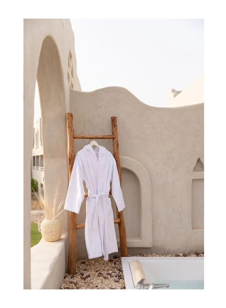 Soft Ribbed Bathrobe