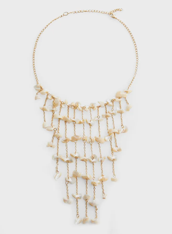 Stone Beaded Necklace