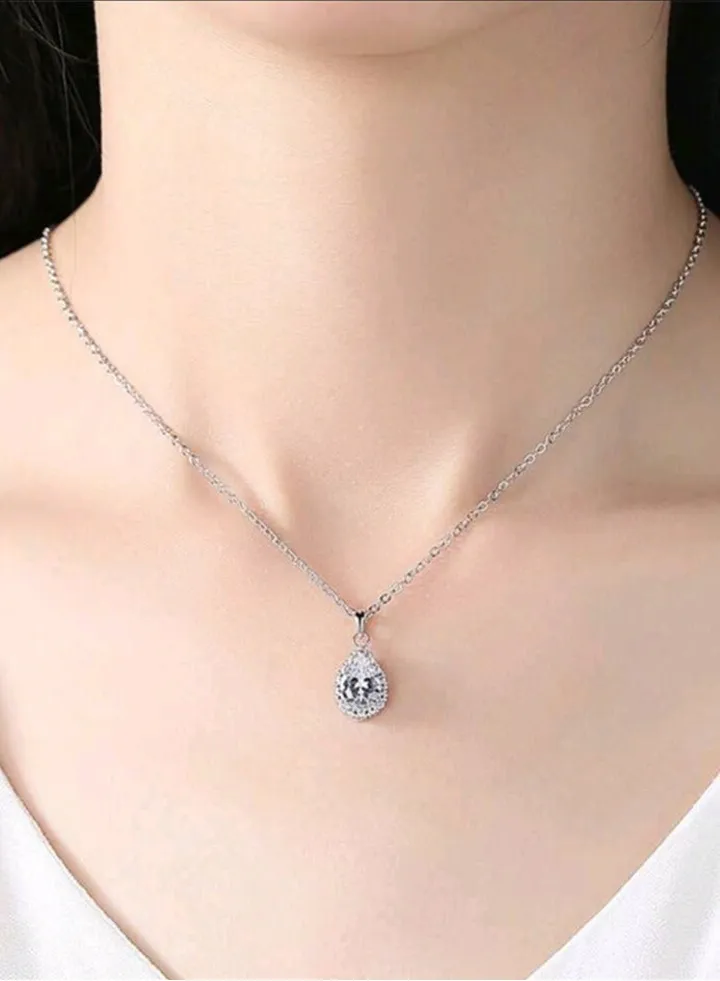 Trendy & Stylish Silver Stainless Steel Necklace For Women