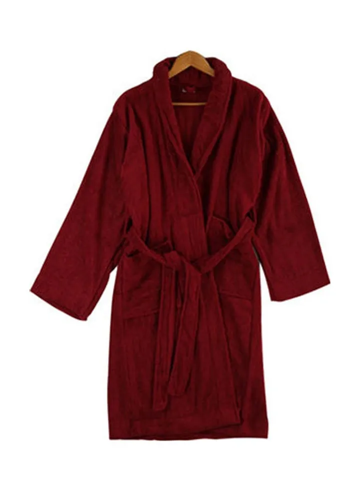 Comfort Soft Bathrobe Burgundy XLcm