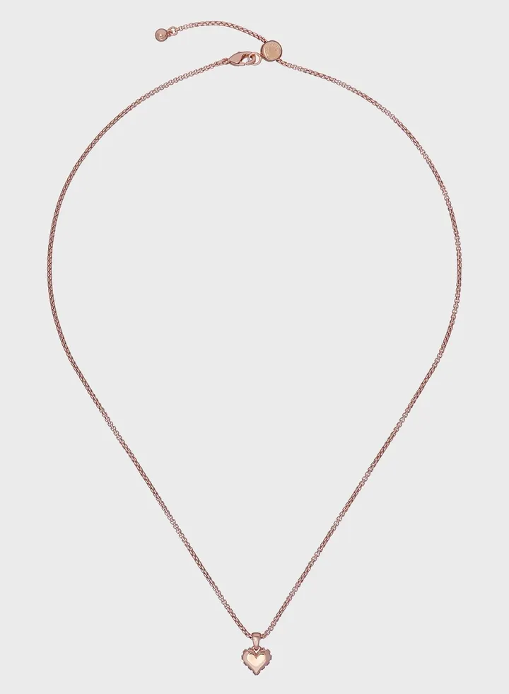 Sarroha Crystal Heart Pendant Necklace