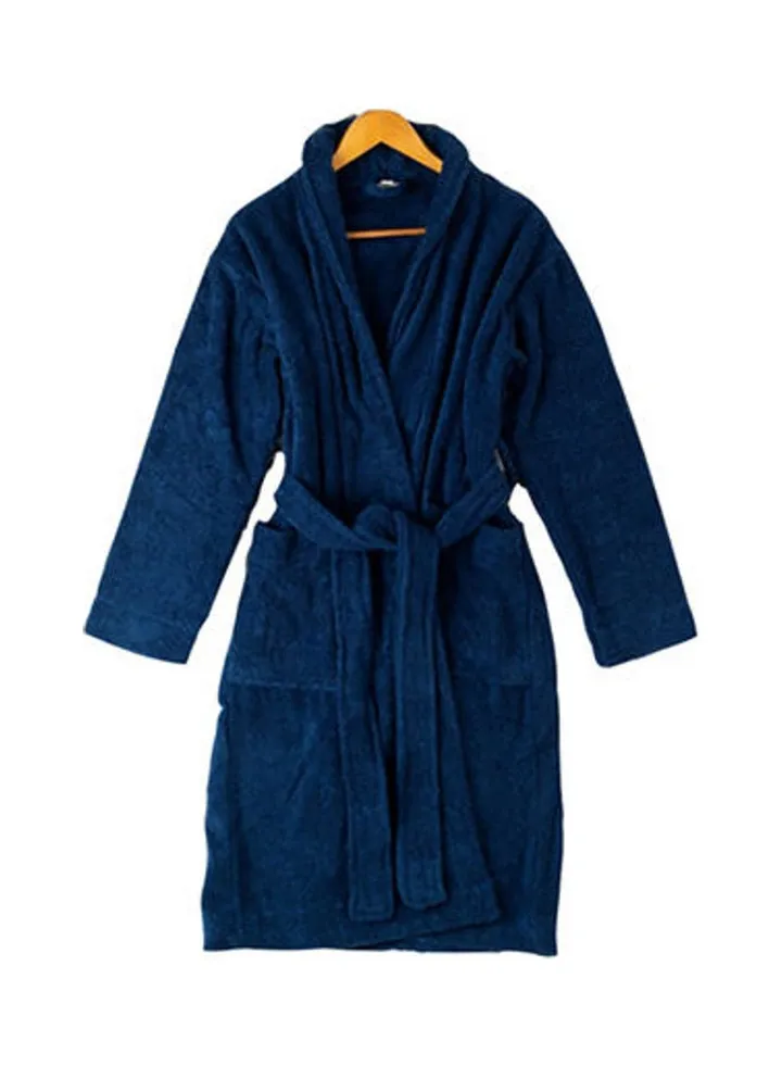 Comfort Soft Bathrobe Dark Blue 5XLcm