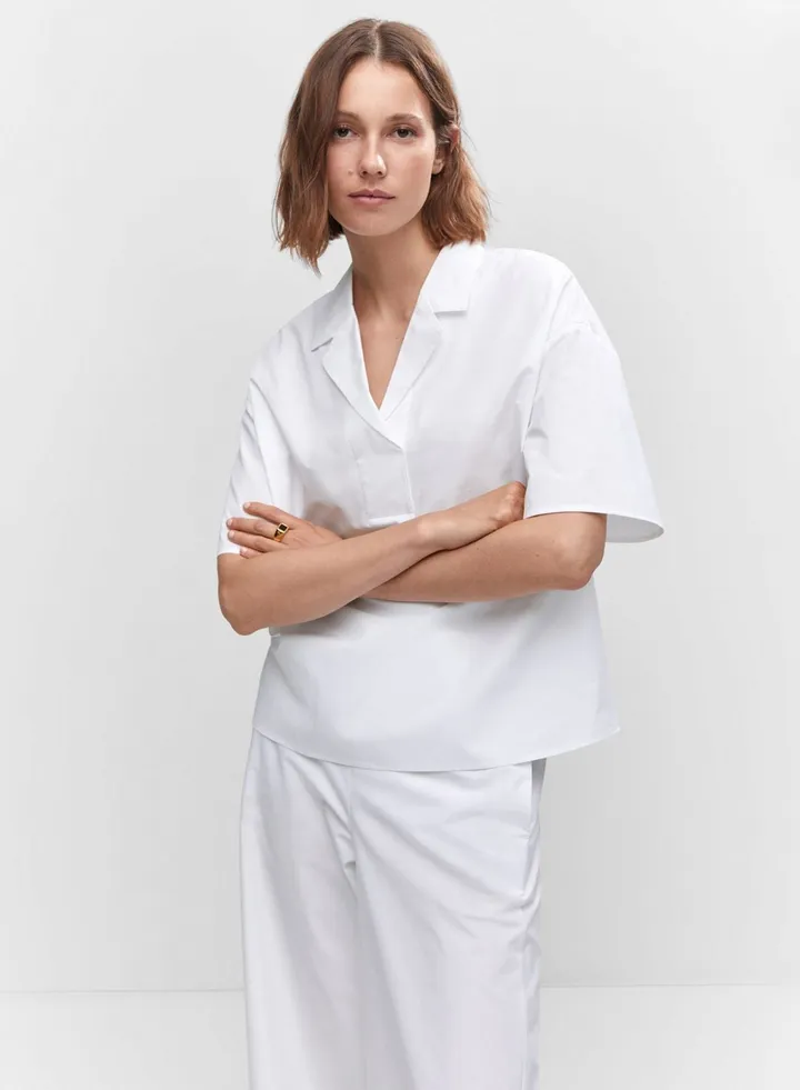 Collar Detail Shirt