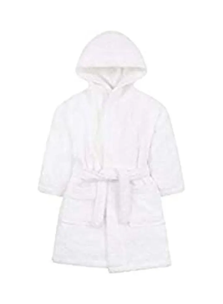 Towelling Robe White