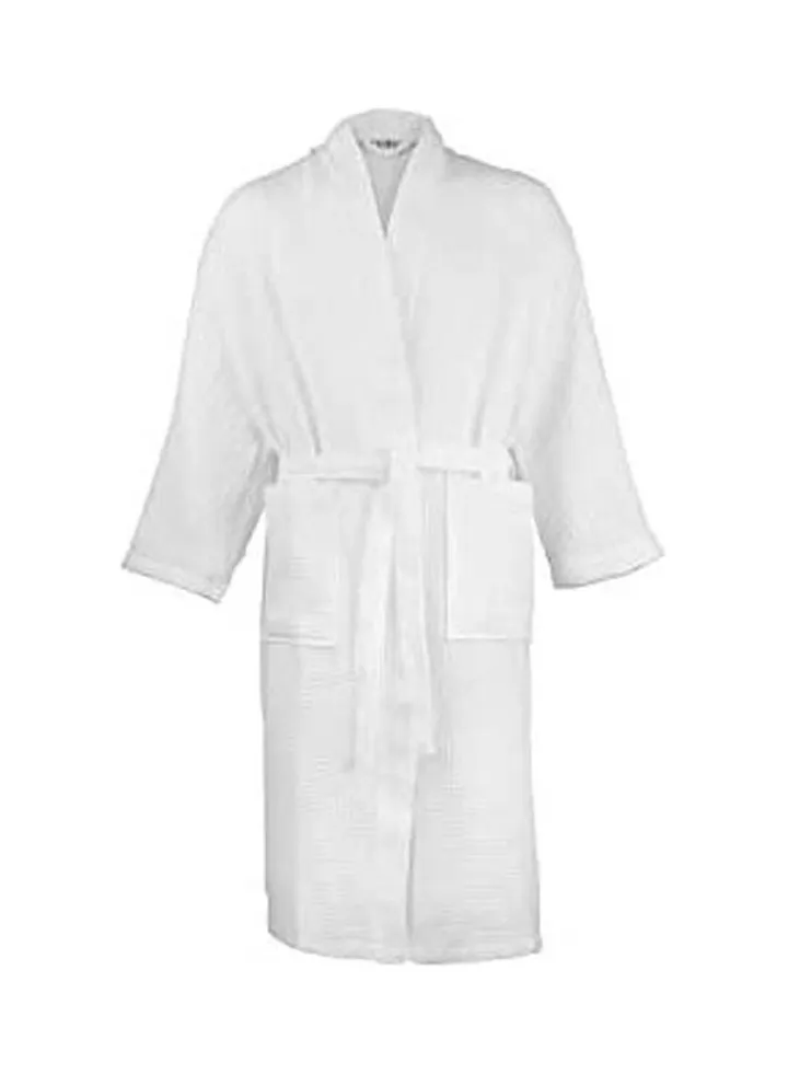 Bathrobe Medium White Mcm