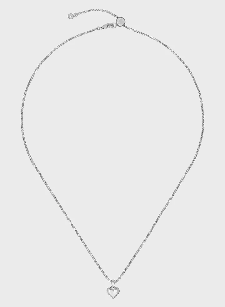 Crystal Heart Pendant Necklace