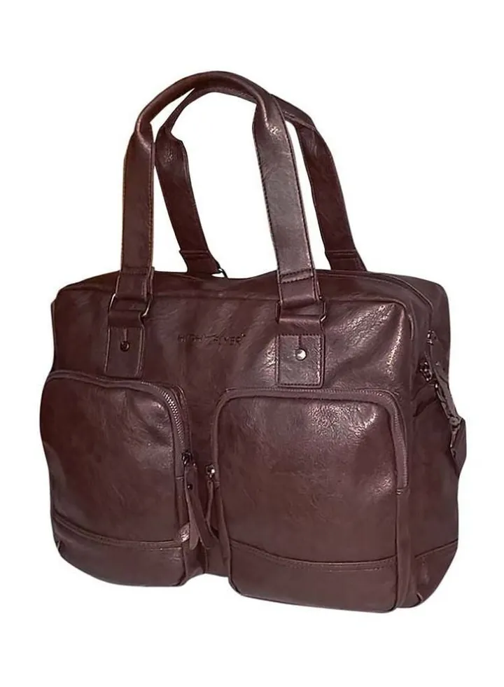 Weekend Travel Handbag Brown