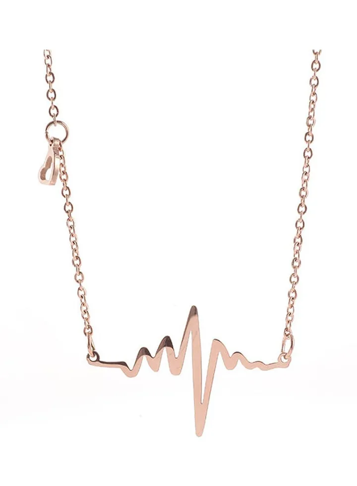 Heartbeat Pendant Necklace
