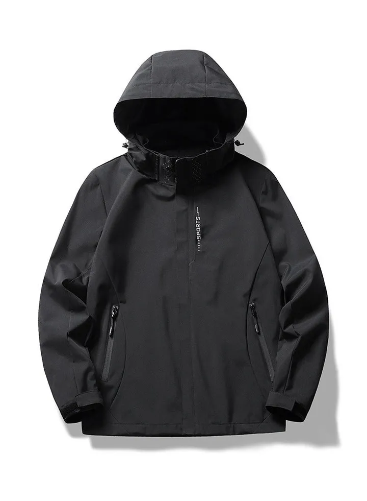 New Detachable Hooded Waterproof Mountaineering Suit Outdoor Clothing