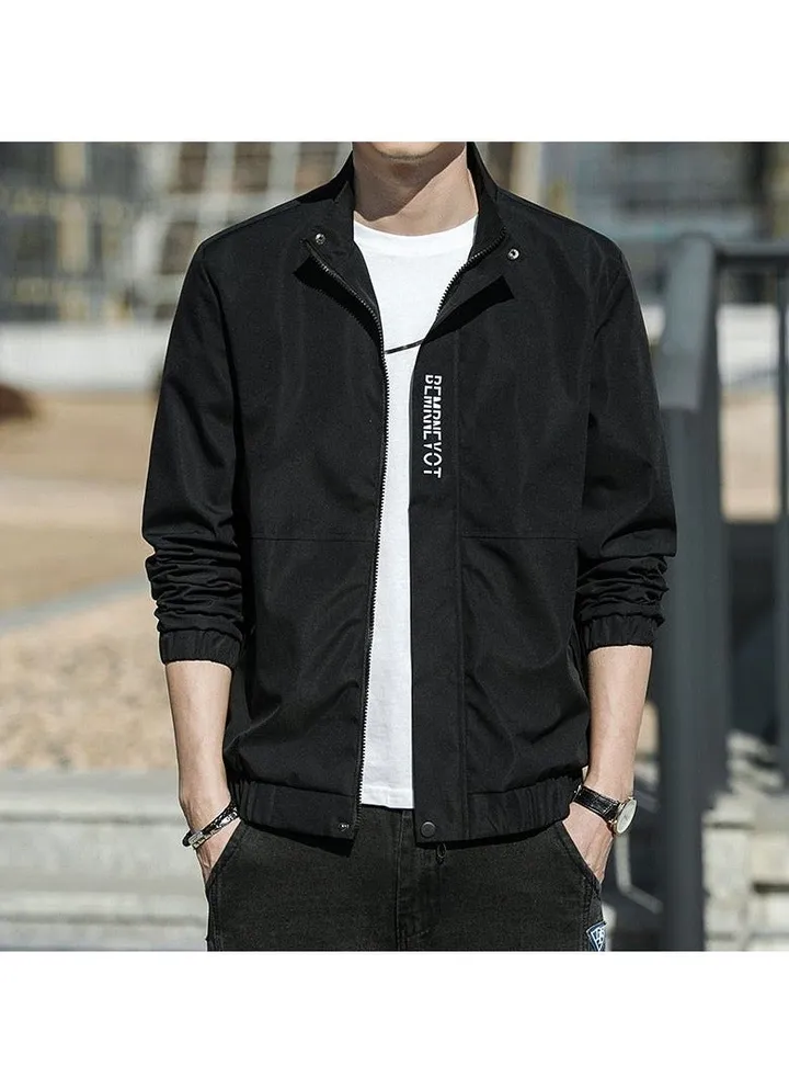 Spring Korean Style Fashion Casual Hooded Jacket Men's Jacket