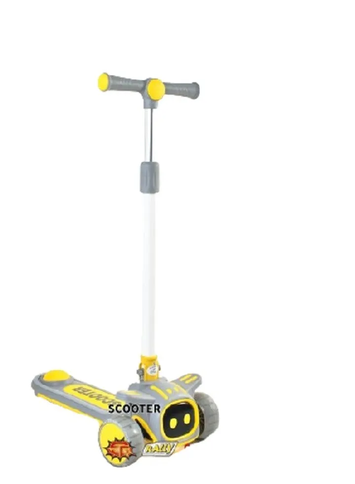 Yellow scooter for children sss