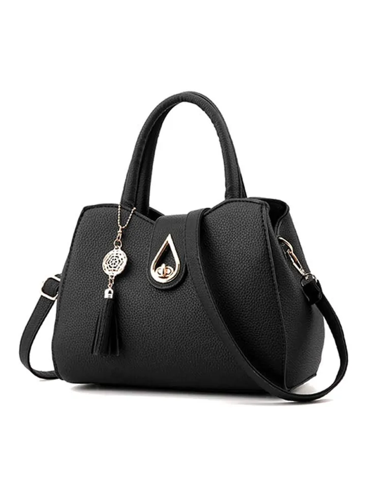 Adjustable Crossbody Bag Black