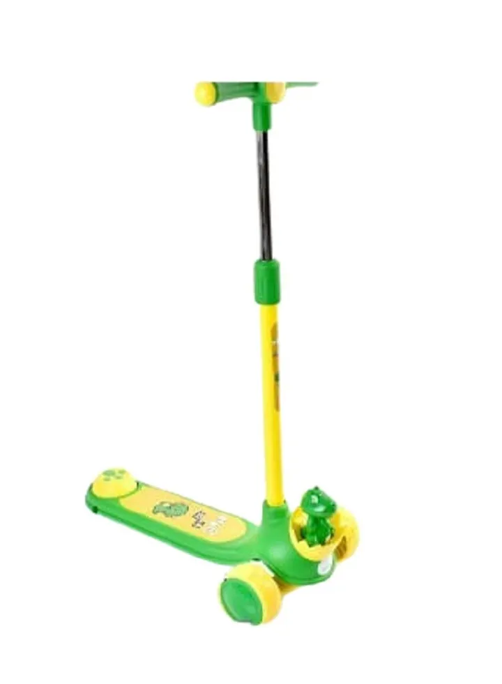 Green and orange scooter for sss children