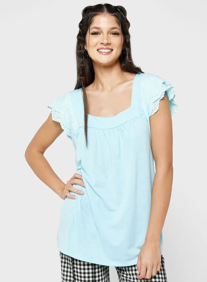Urban Minx Puff Sleeve Top