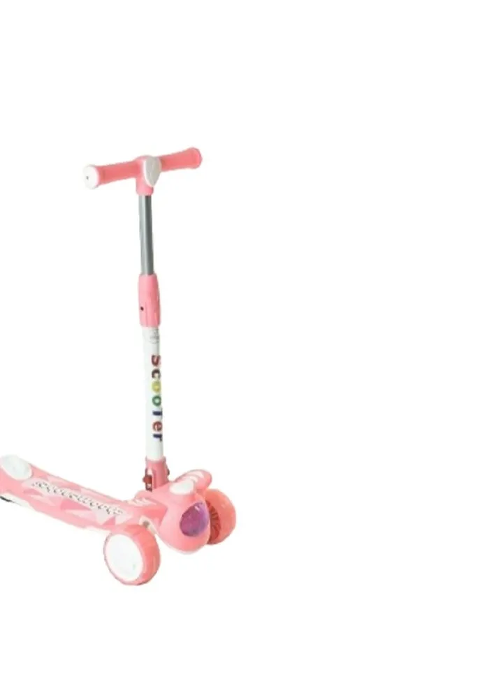Pink scooter for children sss