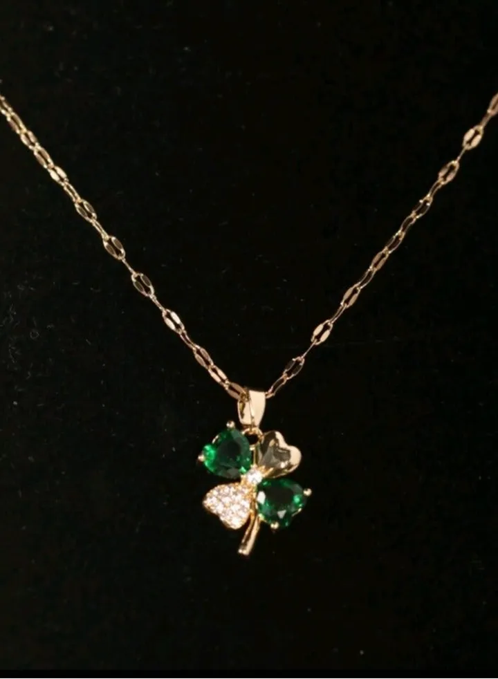 Trendy Stainless Steel Gold Plated Necklace For Women