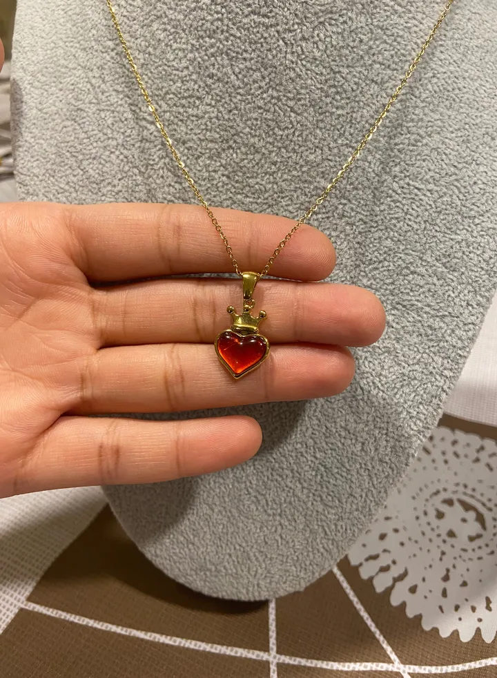 Amazing & Elegant Stainless Steel Gold Plated Necklace For Women