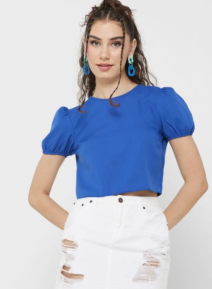 Urban Minx Puff Sleeve Top
