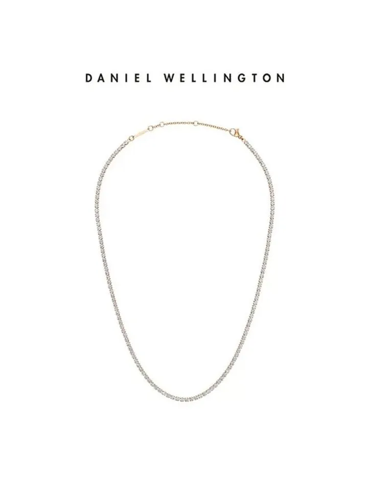 Daniel Wellington Rose Gold Diamond Necklace