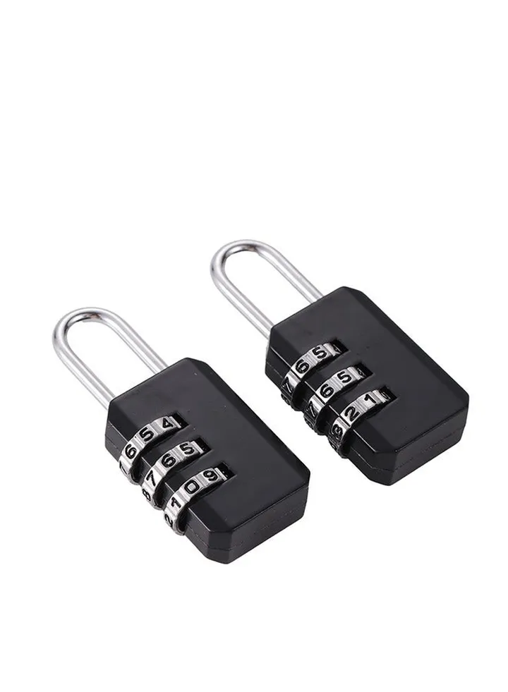 2-Piece Travel Lock - Black