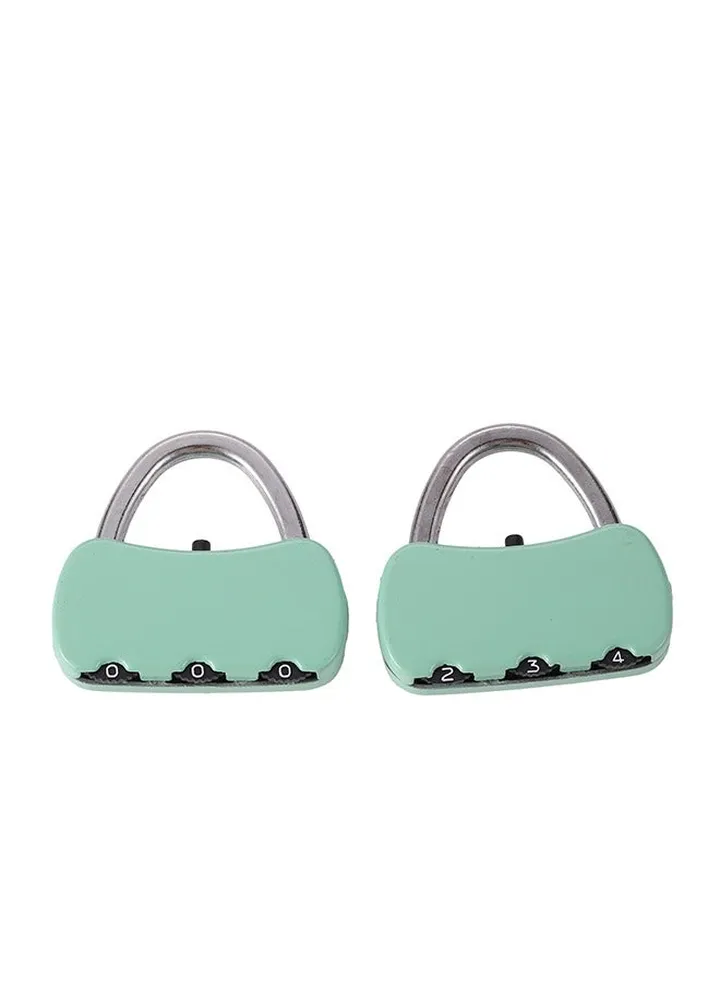 2-Piece Travel Lock - Light Green