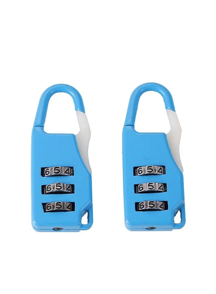 2-Piece Travel Lock - Blue
