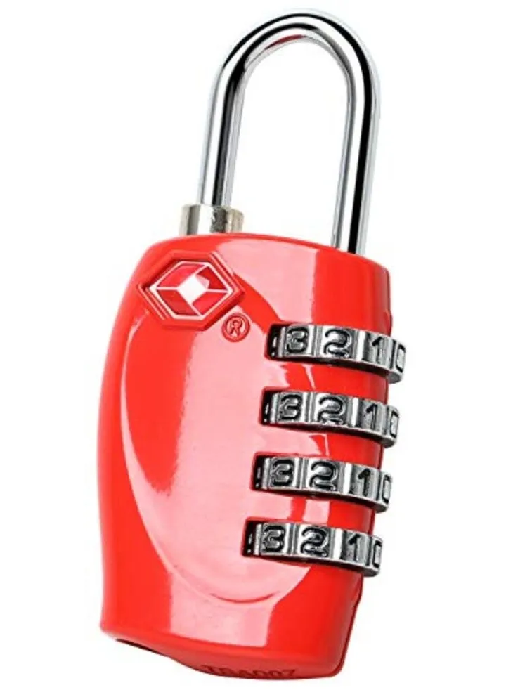 4 Digit Travel Lock for Suitcases Backpack Luggage Password Travel Lock, TSA Approved Luggage Locks